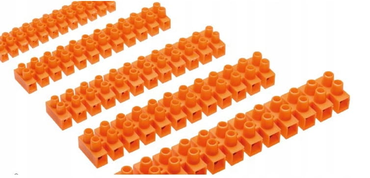 Listwa zaciskowa ZŁĄCZKA 12-TOROWA 16mm2 01